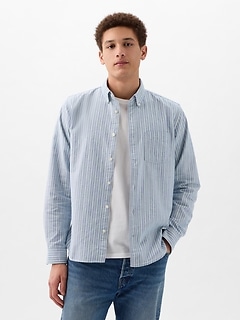 Chemise oxford, coupe standard