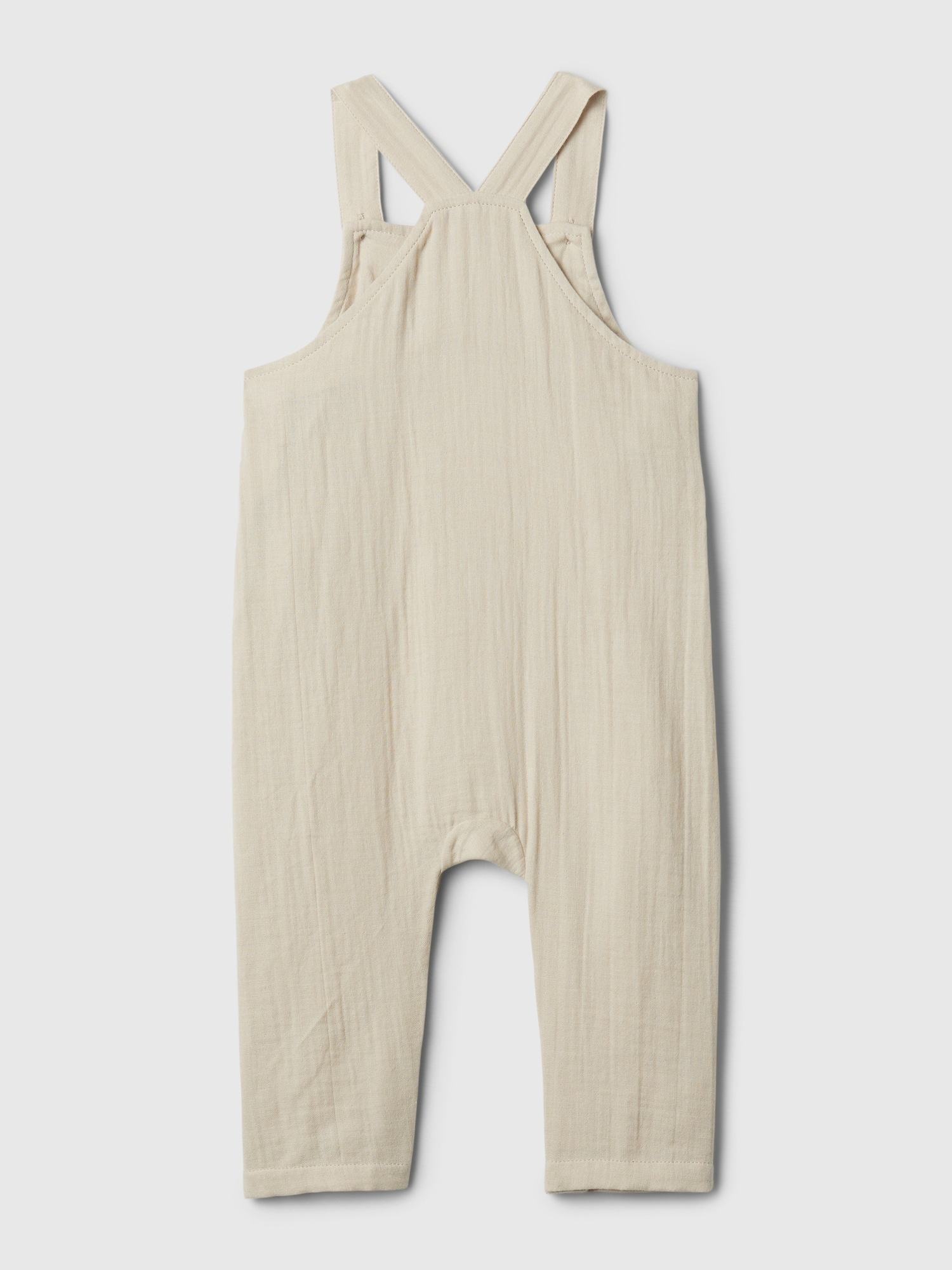 Baby Crinkle Gauze Overalls Gap