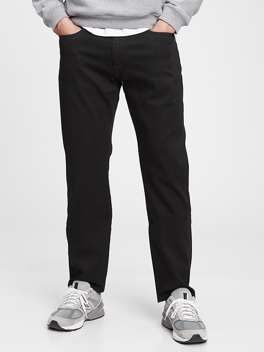 Image number 3 showing, Athletic Taper Jeans in GapFlex