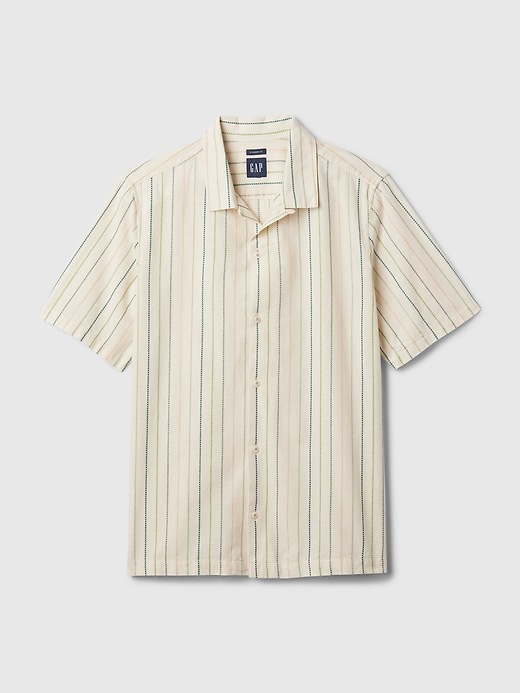 Jacquard Striped Shirt | Gap