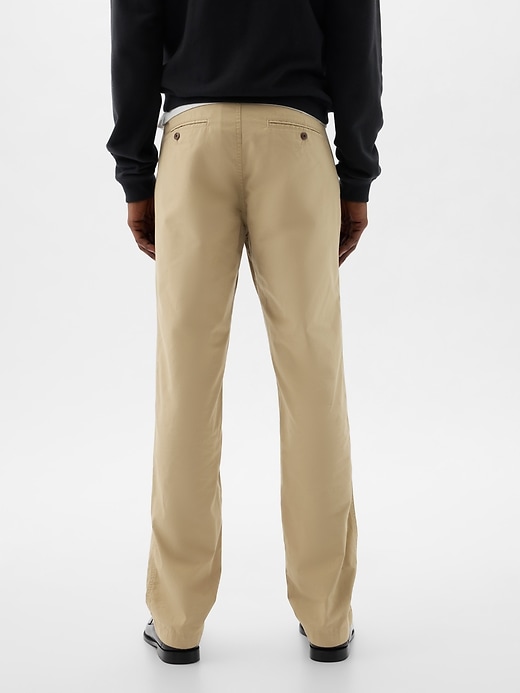 Image number 4 showing, Poplin Khakis in Straight Fit