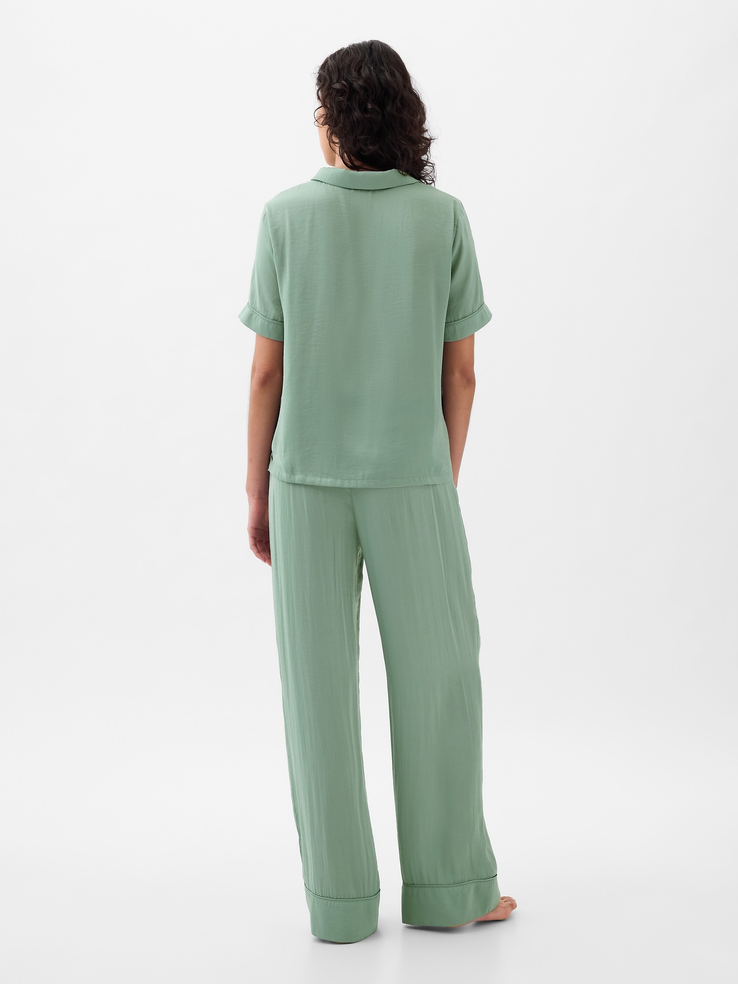 Chemisier de nuit en satin | Gap