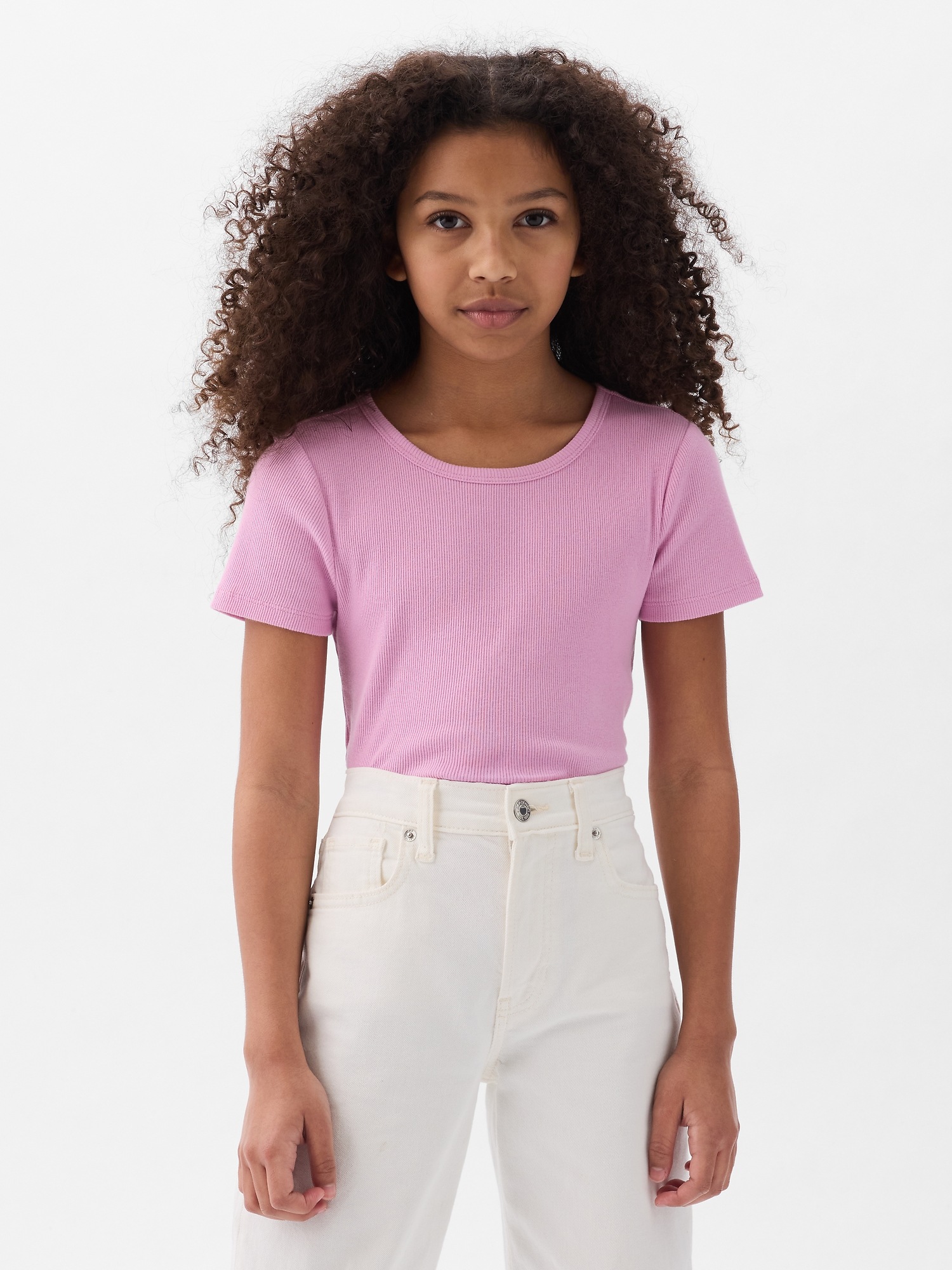 T-shirt Blanc Enfant Gap - Occasion Très Bon état - Presque Jamais Porté