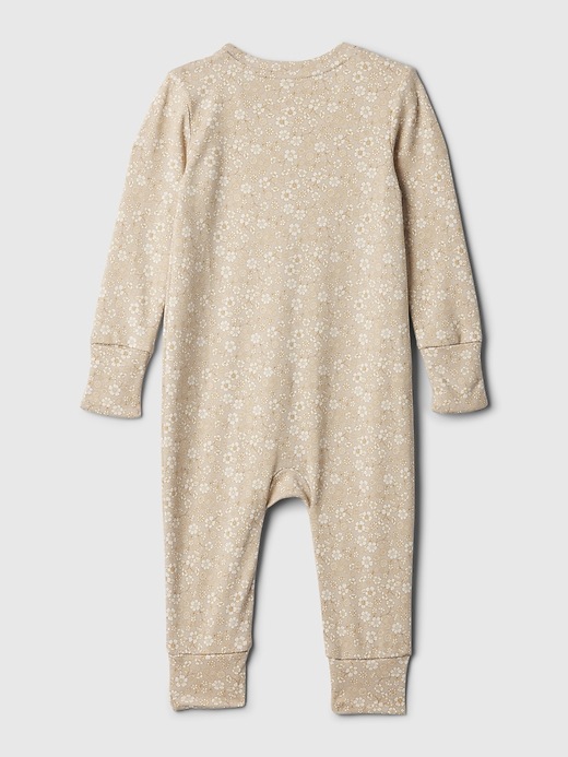 View large product image 2 of 3. Baby Supima® Footless One-Piece