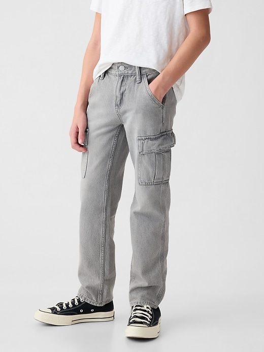 Image number 2 showing, Kids Original Straight Cargo Jeans