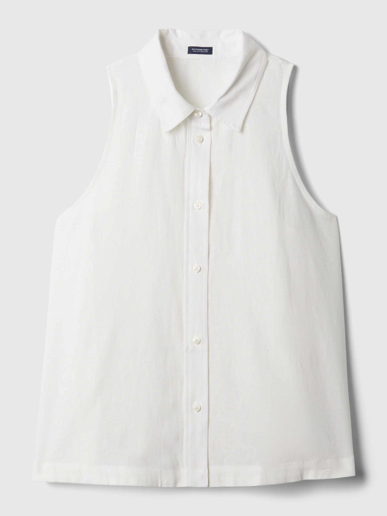 Linen-Blend Shirt | Gap