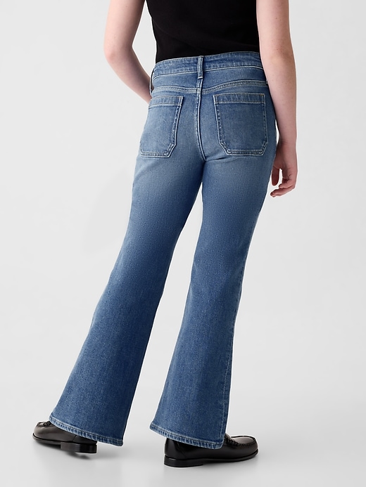 Image number 3 showing, Kids High Rise '70s Flare Jeans