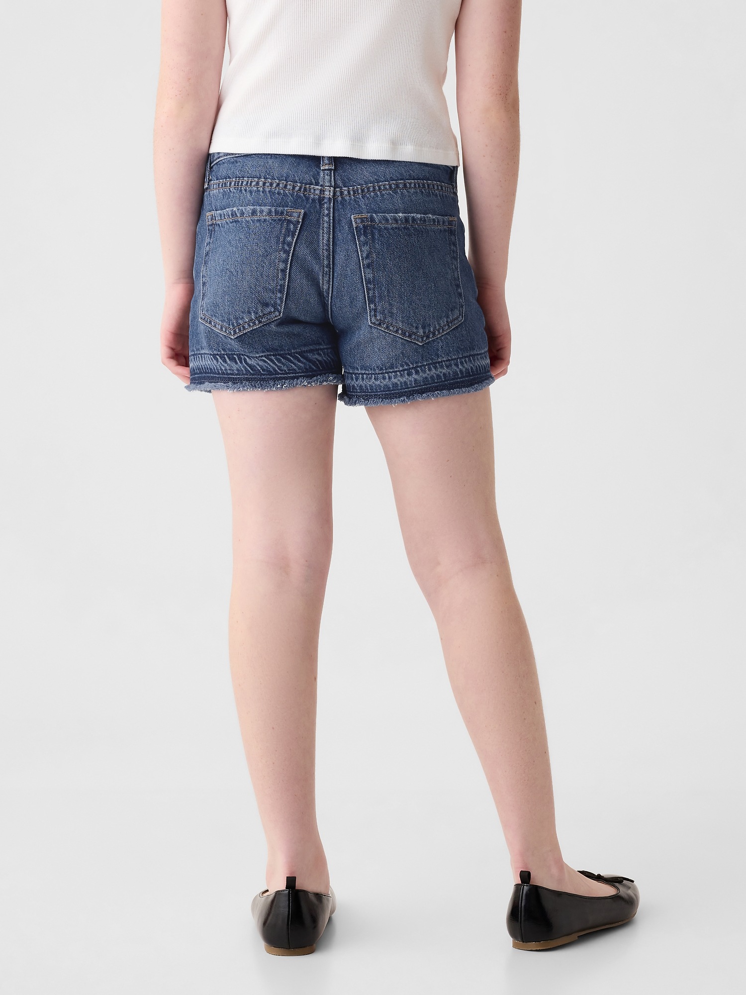 Short En Jean Denim & Co Rose - Taille S / 14-15 Ans - Neuf Sans étiquettes - Coton élasthanne