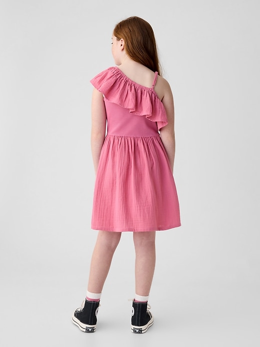 Image number 2 showing, Kids Asymmetrical Dress