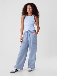 Kids Linen-Cotton Pants