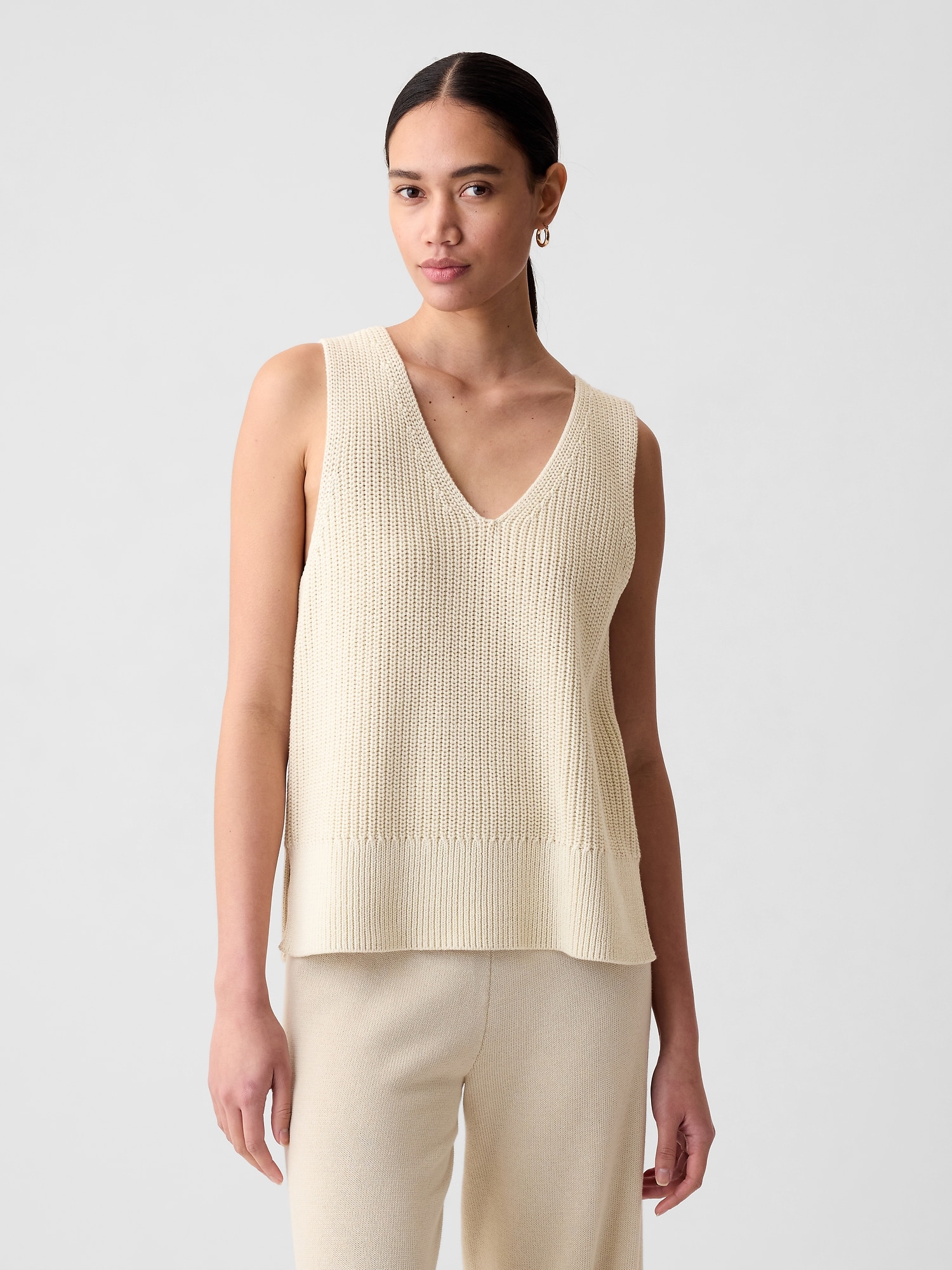 Relaxed Sweater Vest