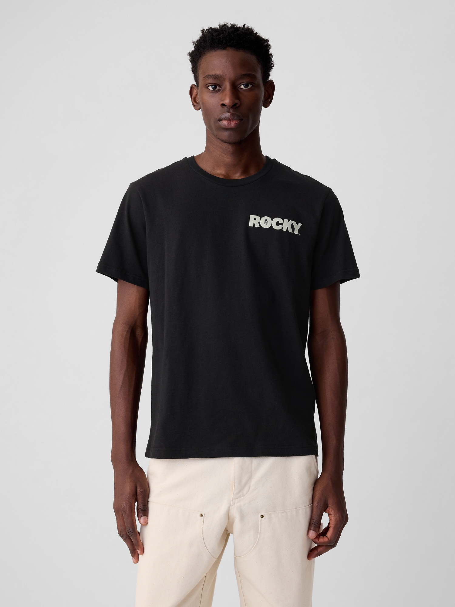 T-shirt à imprimé Rocky