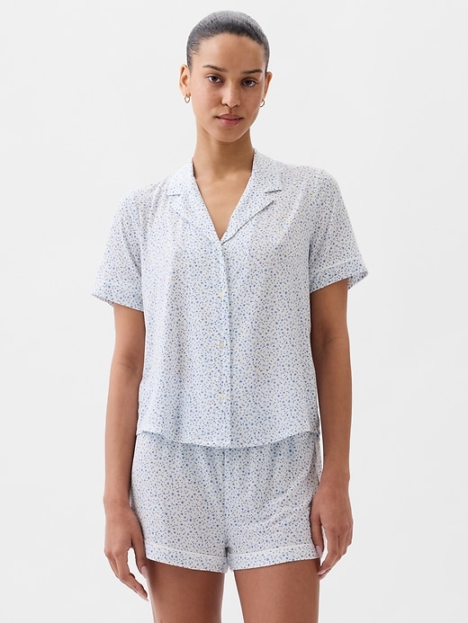 Image number 5 showing, Modal Pajama Shirt