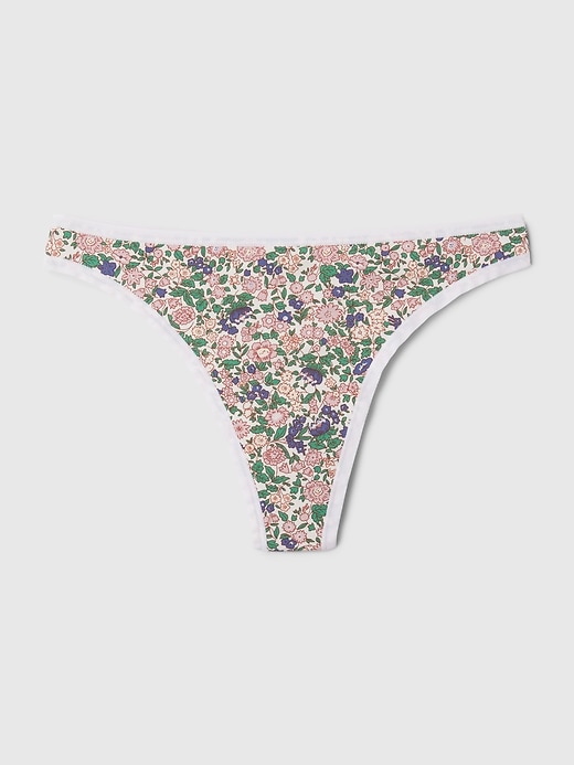 Image number 3 showing, Organic Stretch Cotton Thong