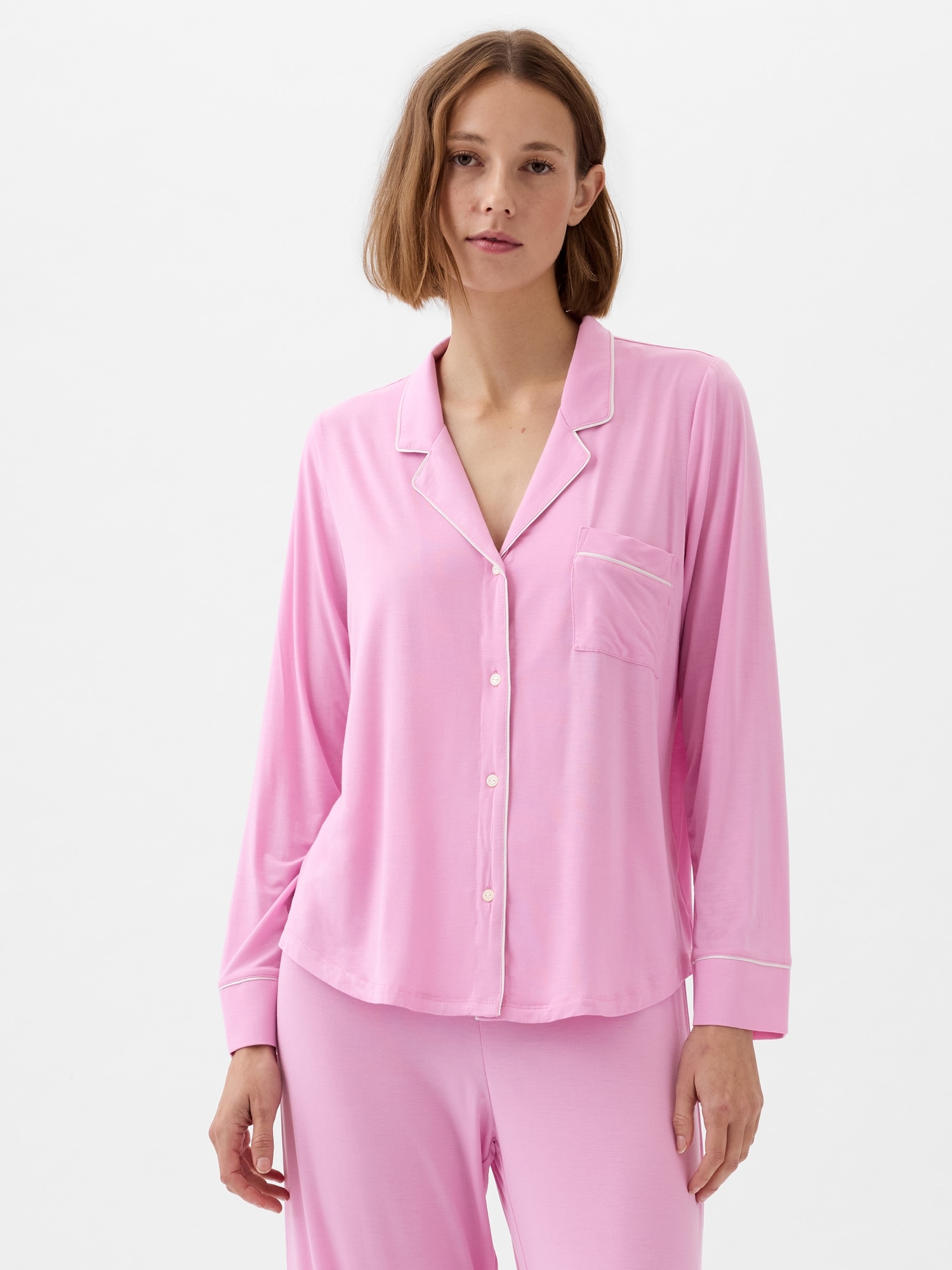 Modal Pajama Shirt Gap