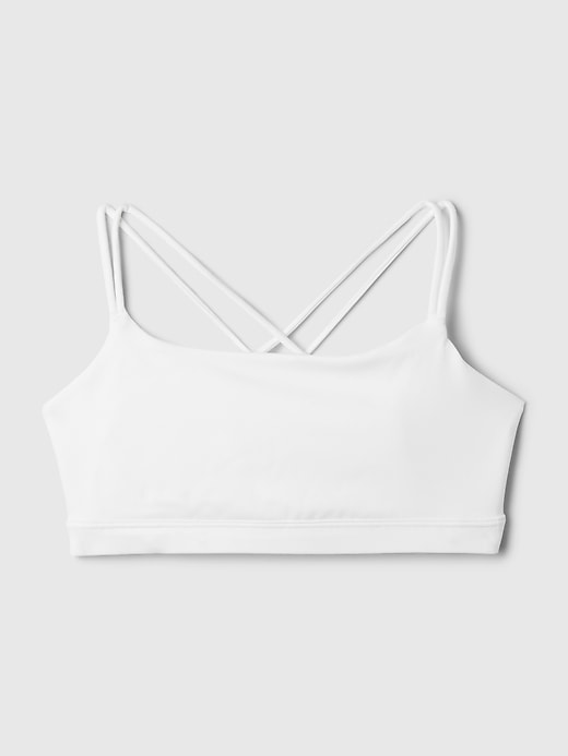 Image number 4 showing, GapFit Power Medium Impact Strappy Sports Bra