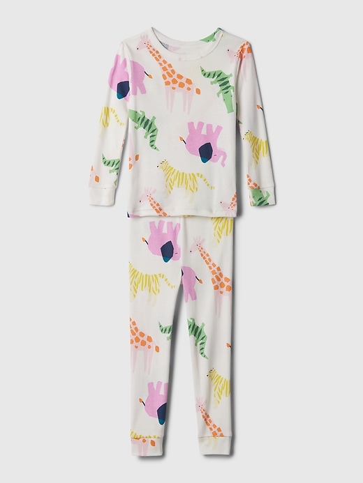 L'image numéro 5 présente Pyjama en coton biologique à motif &#124 babyGap
