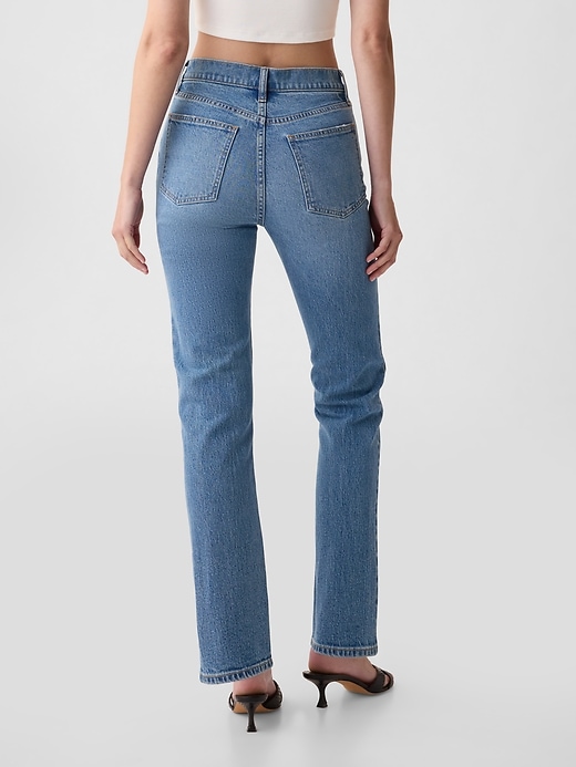 Image number 4 showing, High Rise ’90s Straight Jeans
