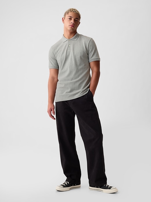 L'image numéro 3 présente Polo en piqué