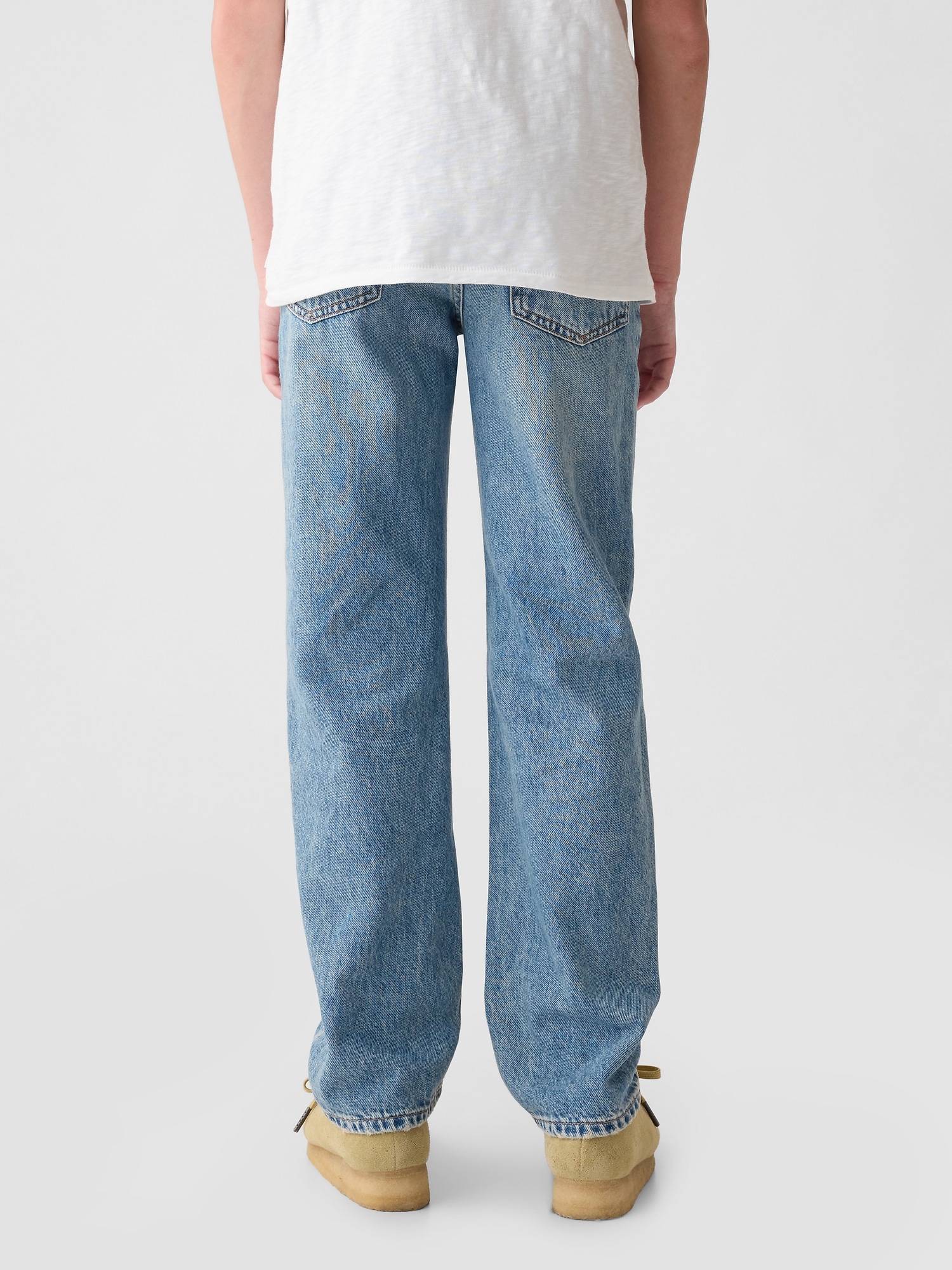 Gap Mid Wash Blue Teen Original Fit Jeans