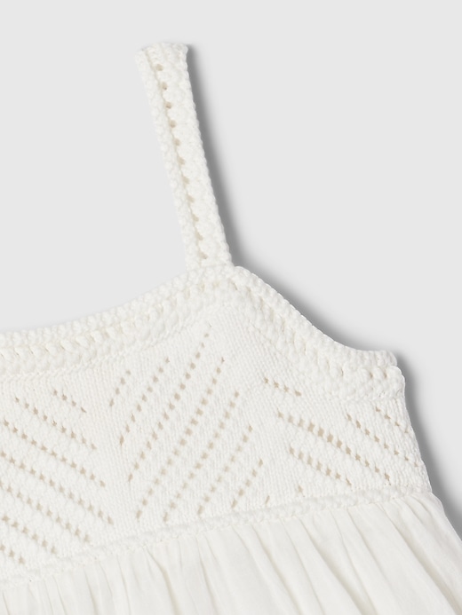 L'image numéro 3 présente Robe-camisole crochetée pour Bébé et Toute-petite
