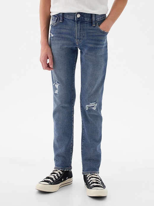 Image number 2 showing, Kids Rip & Repair Slim Jeans