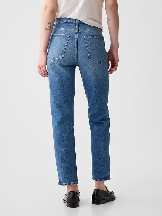 Image number 4 showing, High Rise Cheeky Straight Jeans