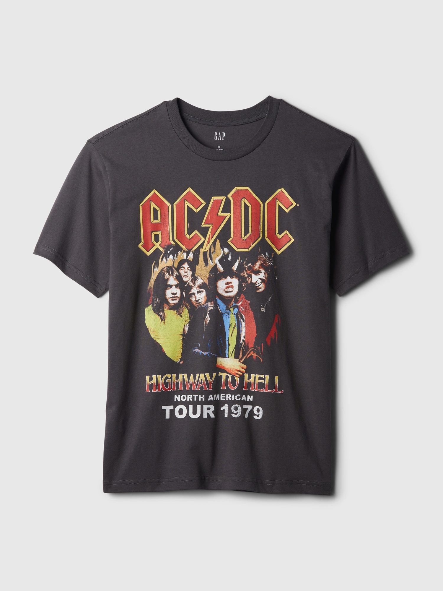 T-shirt à imprimé de la tournée 1979 d’AC/DC