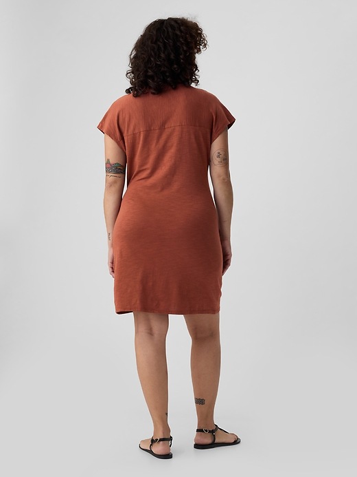 Tie-Knot Mini T-Shirt Dress | Gap Tie-Knot Mini T-Shirt Dress | Gap