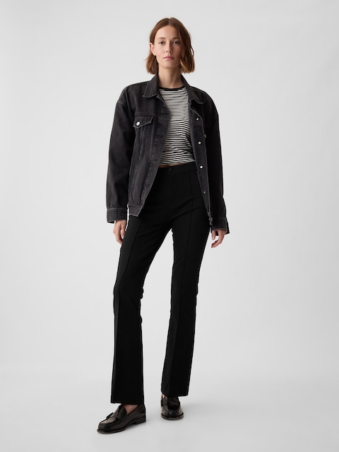 High Rise BiStretch Flare Pants