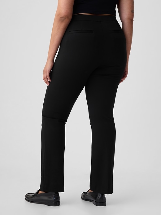 Image number 6 showing, Mid Rise Ponte Crop Kick Pants