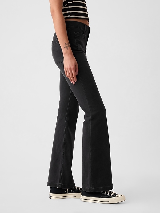 Image number 3 showing, High Rise '70s Flare Jeans