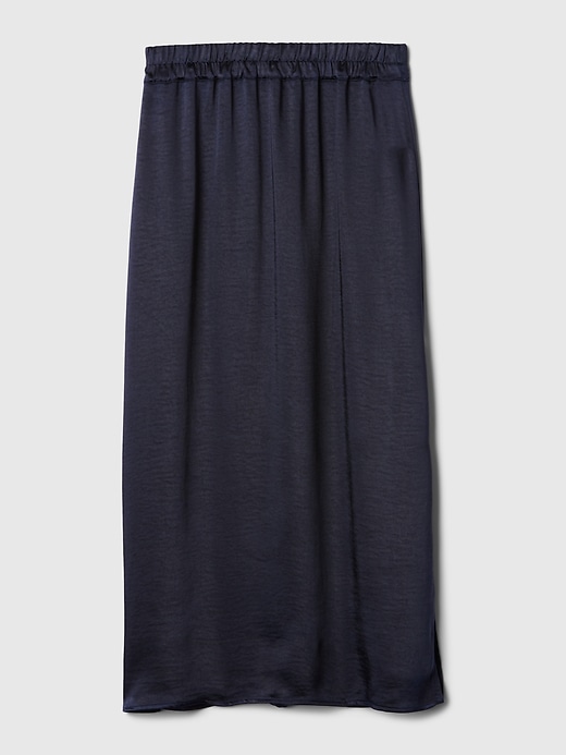 Image number 10 showing, Satin Midi Skirt