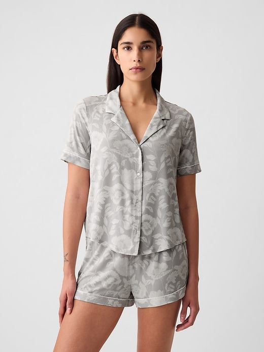 Image number 1 showing, Modal Pajama Shirt