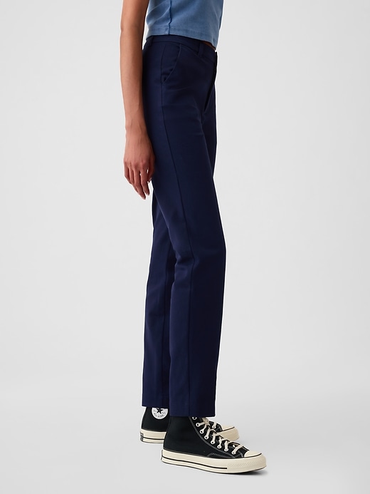 Image number 3 showing, Mid Rise BiStretch Slim Ankle Pants