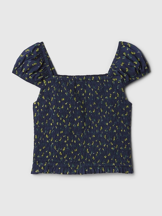 L'image numéro 4 présente Chemisier à smocks pour Enfant