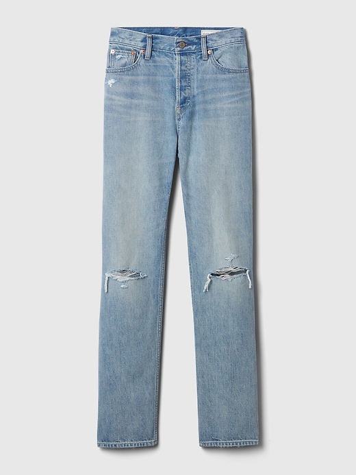 Image number 7 showing, High Rise Rigid '90s Slim Straight Jeans