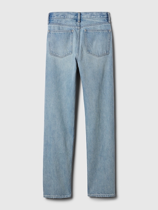 Image number 8 showing, High Rise Rigid '90s Slim Straight Jeans