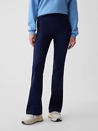 Image number 1 showing, GapFit Sky High Rise Power Flare Leggings