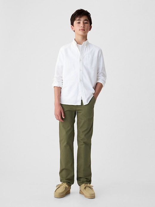 Image number 1 showing, Kids Uniform Lived-In Khakis