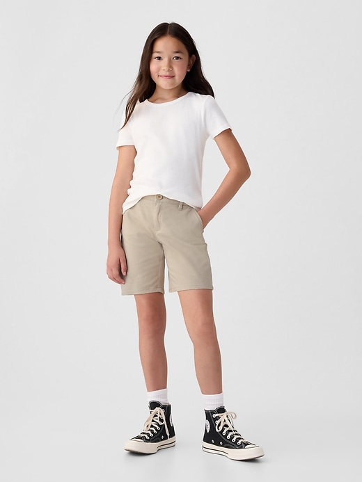 Image number 1 showing, Kids Uniform Midi Shorts