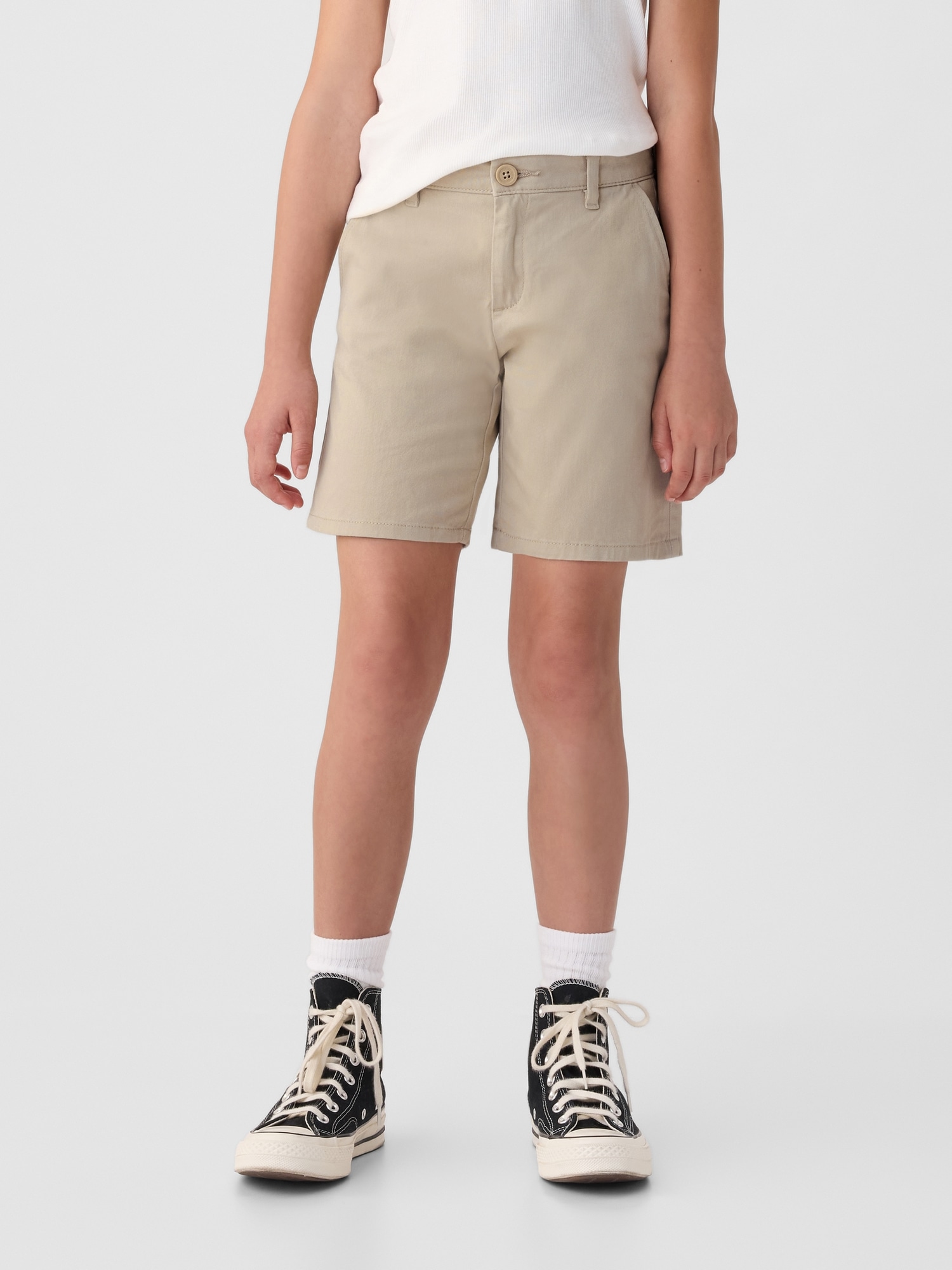 Kids Uniform Midi Shorts