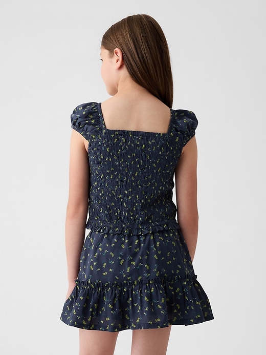 L'image numéro 2 présente Chemisier à smocks pour Enfant