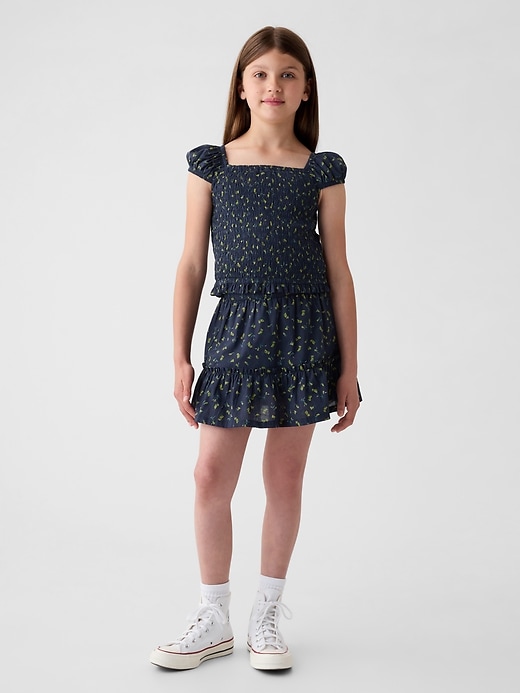 L'image numéro 3 présente Chemisier à smocks pour Enfant