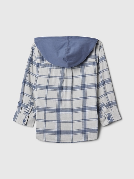 View large product image 2 of 5. Toddler Organic Cotton Flannel Shirt