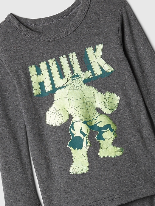 L'image numéro 3 présente Pyjama Marvel en coton biologique brossé pour Bébé et Tout-petit