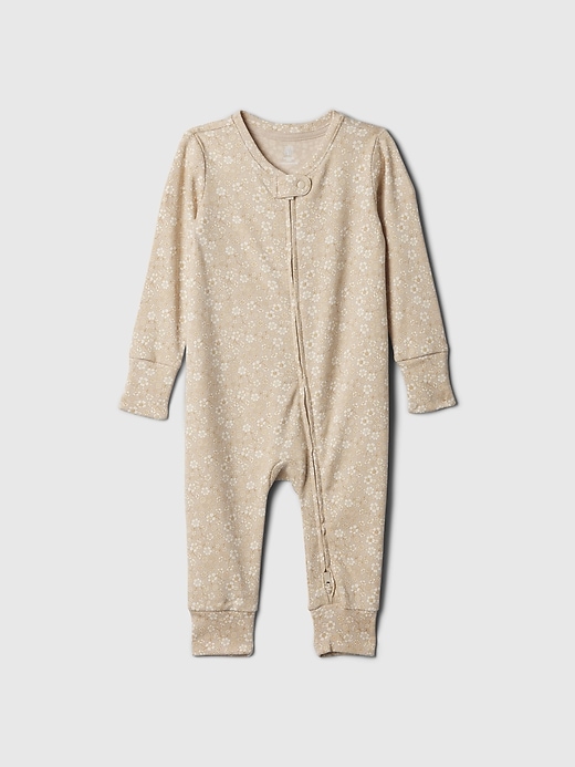 View large product image 1 of 3. Baby Supima® Footless One-Piece