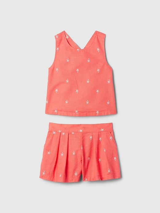 Image number 3 showing, babyGap Linen-Cotton Outfit Set
