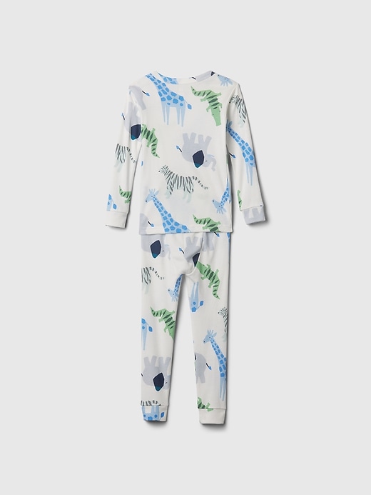 L'image numéro 2 présente Pyjama en coton biologique à motif &#124 babyGap