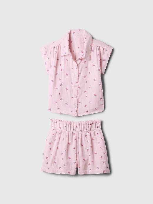 Image number 4 showing, babyGap Crinkle Gauze Two-Piece Outfit Set